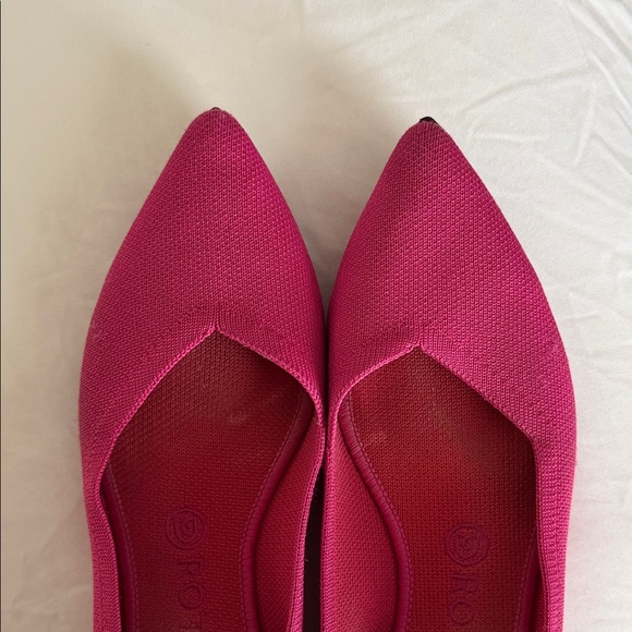 Rothy's Fuchsia and Blue Women's Flats - Picture 4 of 6